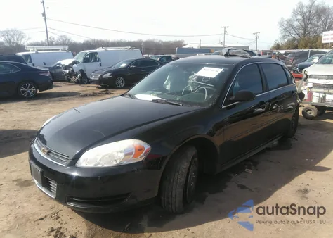2011 Chevrolet Impala Police from USA, damaged, VIN 2G1WD5EM6B1284256